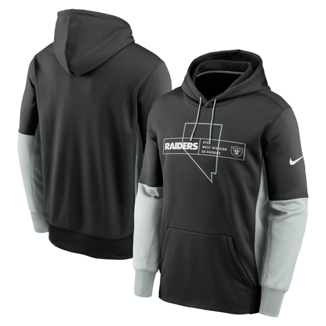 Raiders Nike Color Block Sweatshirt