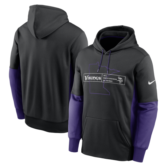 Vikings Nike Color Block Sweatshirt