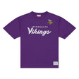 Vikings 2026 Mitchell and Ness Men's Head Coach T-Shirt
