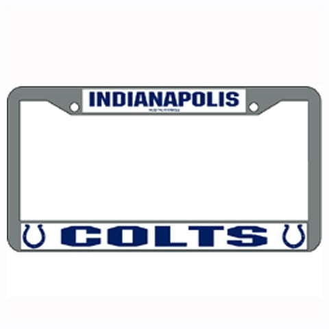 Colts License Plate Frame