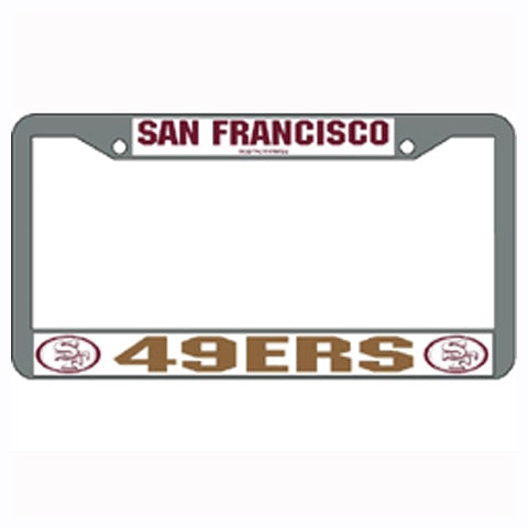 49ers License Plate Frame