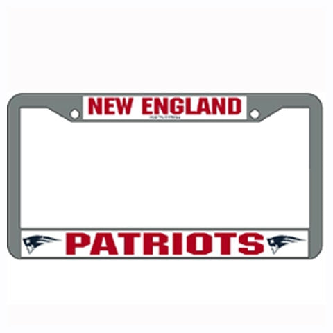 Patriots License Plate Frame