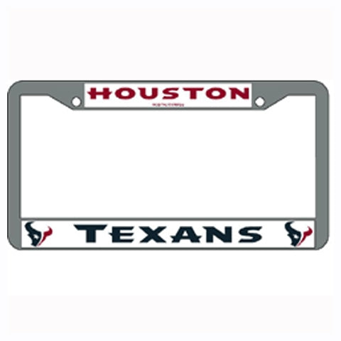 Texans License Plate Frame