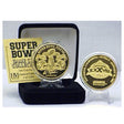 Super Bowl XXXVII (37) Goldplate Flip Coin