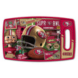 49ers Retro Cutting Board