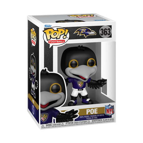 Ravens Mascot Poe NFL Funko Pop! Pro Football Hall of Fame