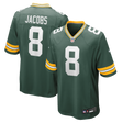 Packers Josh Jacobs Nike Men's Green Game Jersey