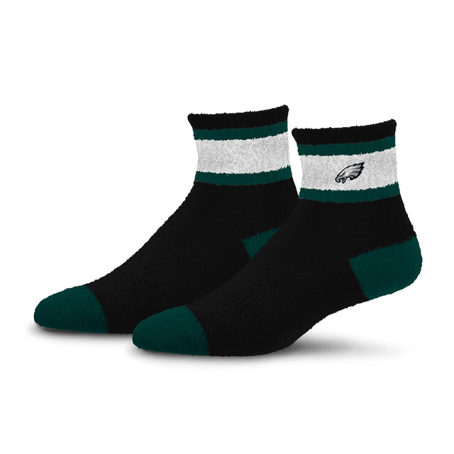 Eagles 2026 Team Cuff Stripe Cozy Sleep Socks Pro Football Hall of Fame