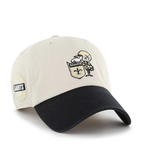 Saints '47 Brand Men's Historic Bone Sidestep Clean Up Hat