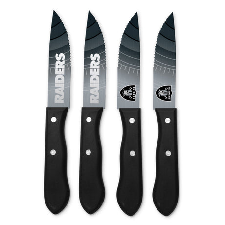 Raiders 4-Piece Steak Knife Set