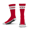 Chiefs Men's Double Tube Stripe Socks