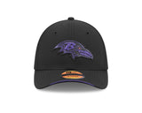 Ravens 2026 New Era Men's 39THIRTY Sideline Hat Pro Football Hall of Fame
