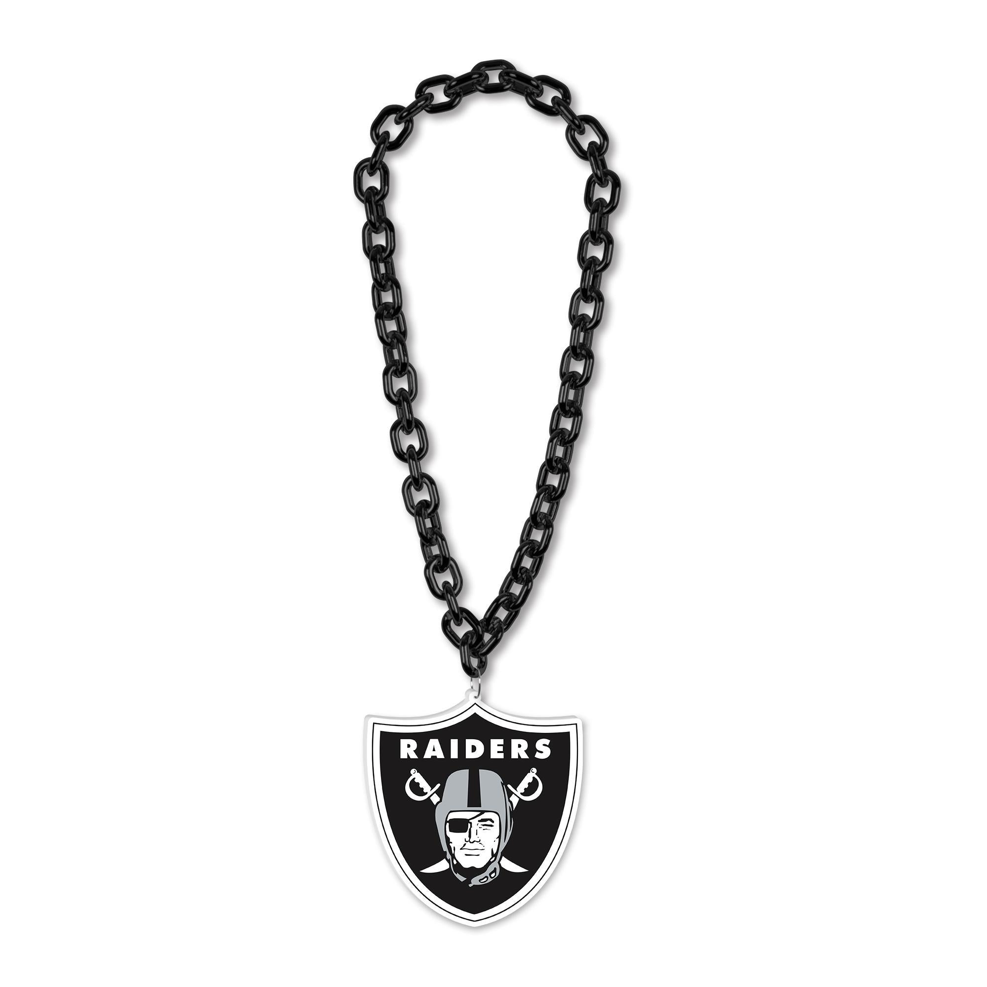 RAIDERS 特大飾り ネックレス チェーン NFL アメフト Raiders Big Chain Necklace – Pro Football Hall of Fame