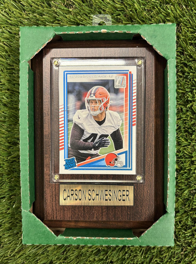 Carson Schwesinger 4x6 Plaque