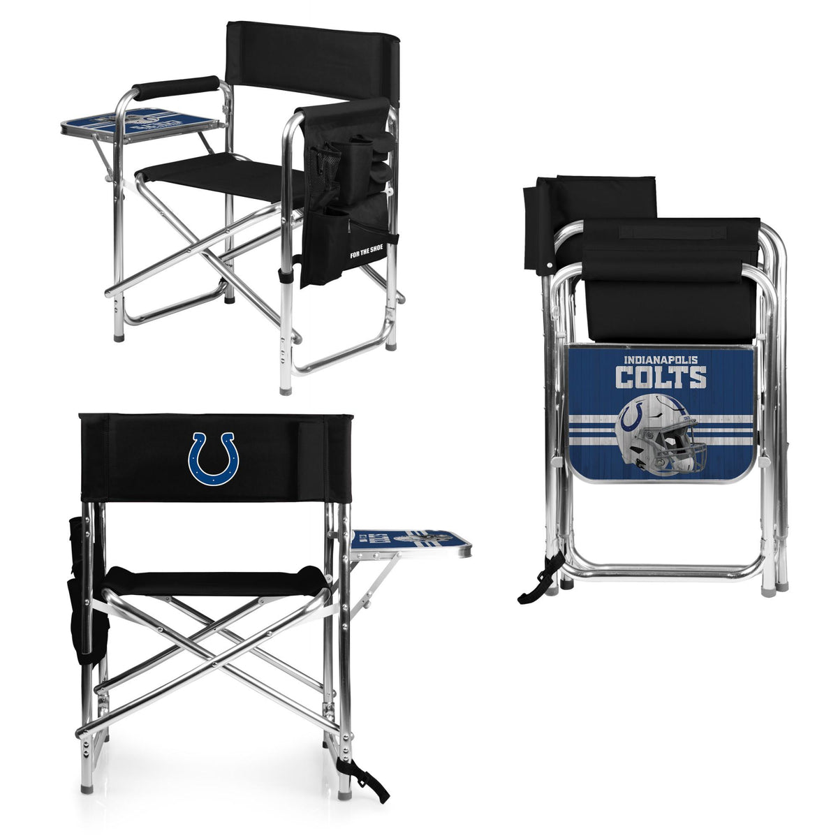 Colts Black Sports Chair