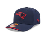 Patriots 2026 New Era Men's 9SEVENTY Stretch Snap Sideline Hat