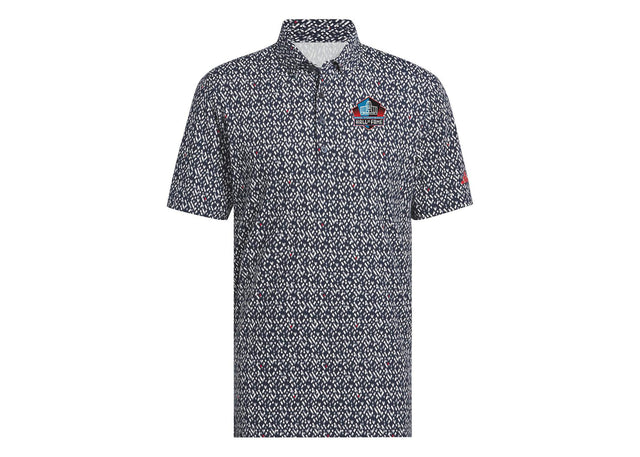 Hall of Fame Adidas Navy Ultimate365 Micro Argyle Polo