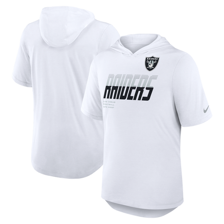 Raiders 2026 Nike Men's Short Sleeve Hoodie Top