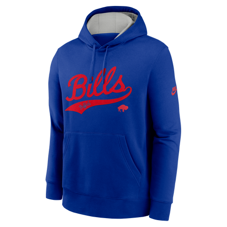 Bills 2024 Nike Men's Rewind Logo Sweatshirt