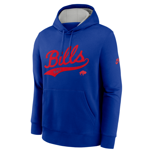 Bills 2024 Nike Men's Rewind Logo Sweatshirt