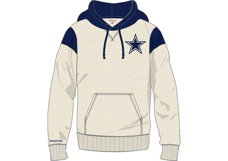 Cowboys 2026 Mitchell & Ness Men's Retro Roots French Terry Hoodie Pro Football Hall of Fame