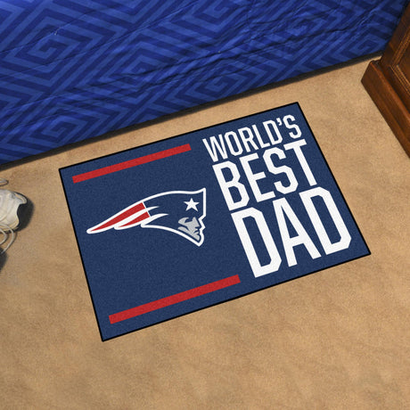 Patriots World's Best Dad Starter Mat