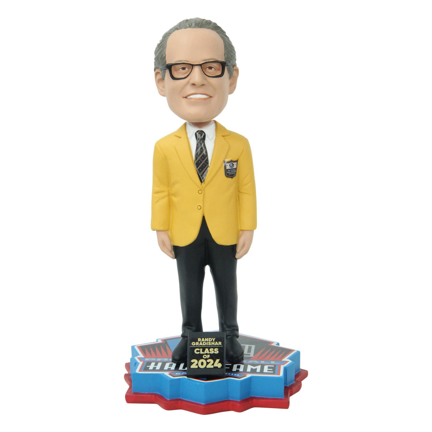 Randy Gradishar Limited Edition Class of 2024 Gold Jacket Bobblehead