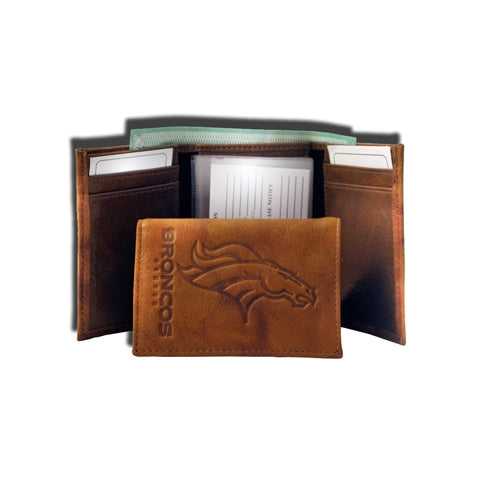 Broncos Leather Wallet