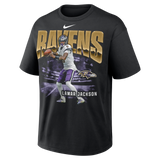Ravens Lamar Jackson 2026 Nike Men's Loose Fit Heavyweight T-Shirt