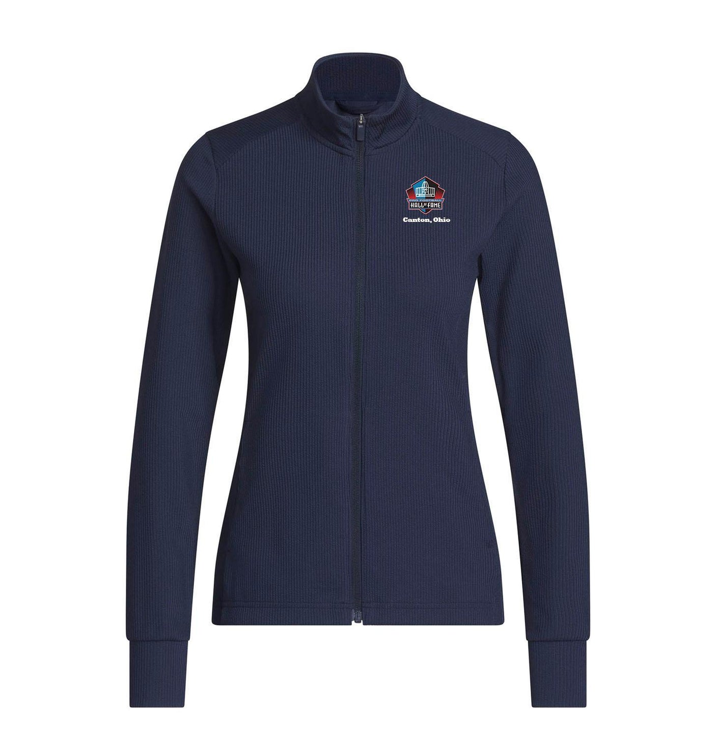 Hall of Fame 2026 Adidas Women's Navy Performance Textured Full Zip Jacket