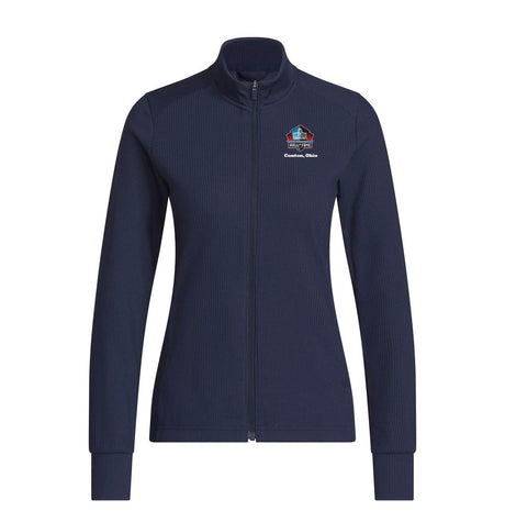 Hall of Fame 2026 Adidas Women's Navy Performance Textured Full Zip Jacket