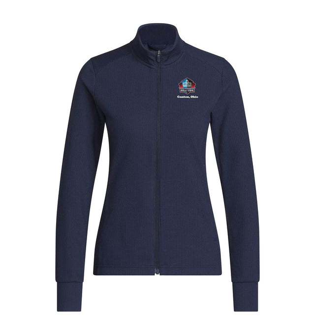 Hall of Fame 2026 Adidas Women's Navy Performance Textured Full Zip Jacket