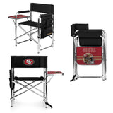 49ers Black Sports Chair