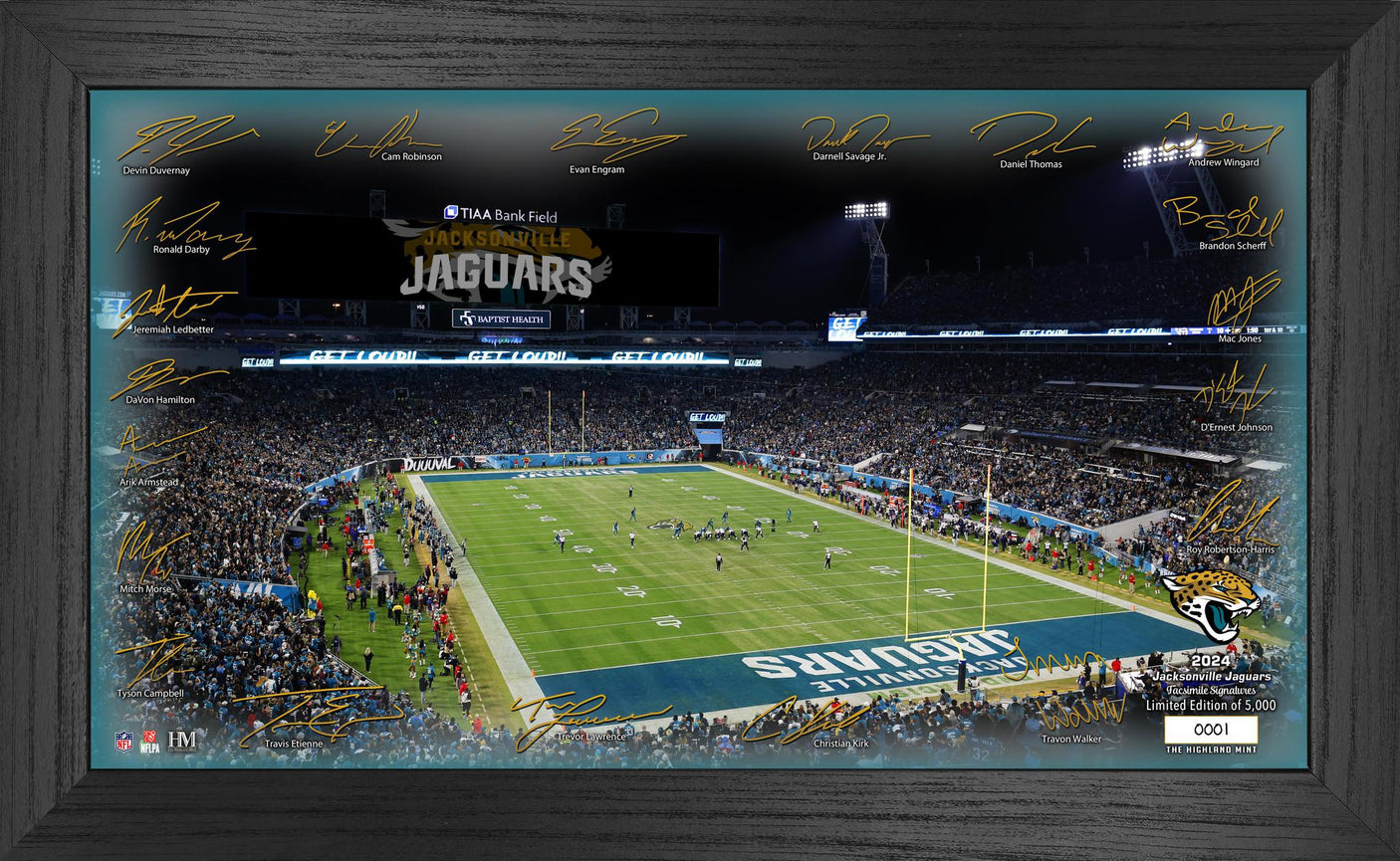 Jacksonville Jaguars 2024 NFL Signature Gridiron