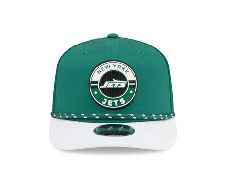 Jets 2026 New Era Men's 9SEVENTY Stretch Snap Two-Tone Hat Pro Football Hall of Fame