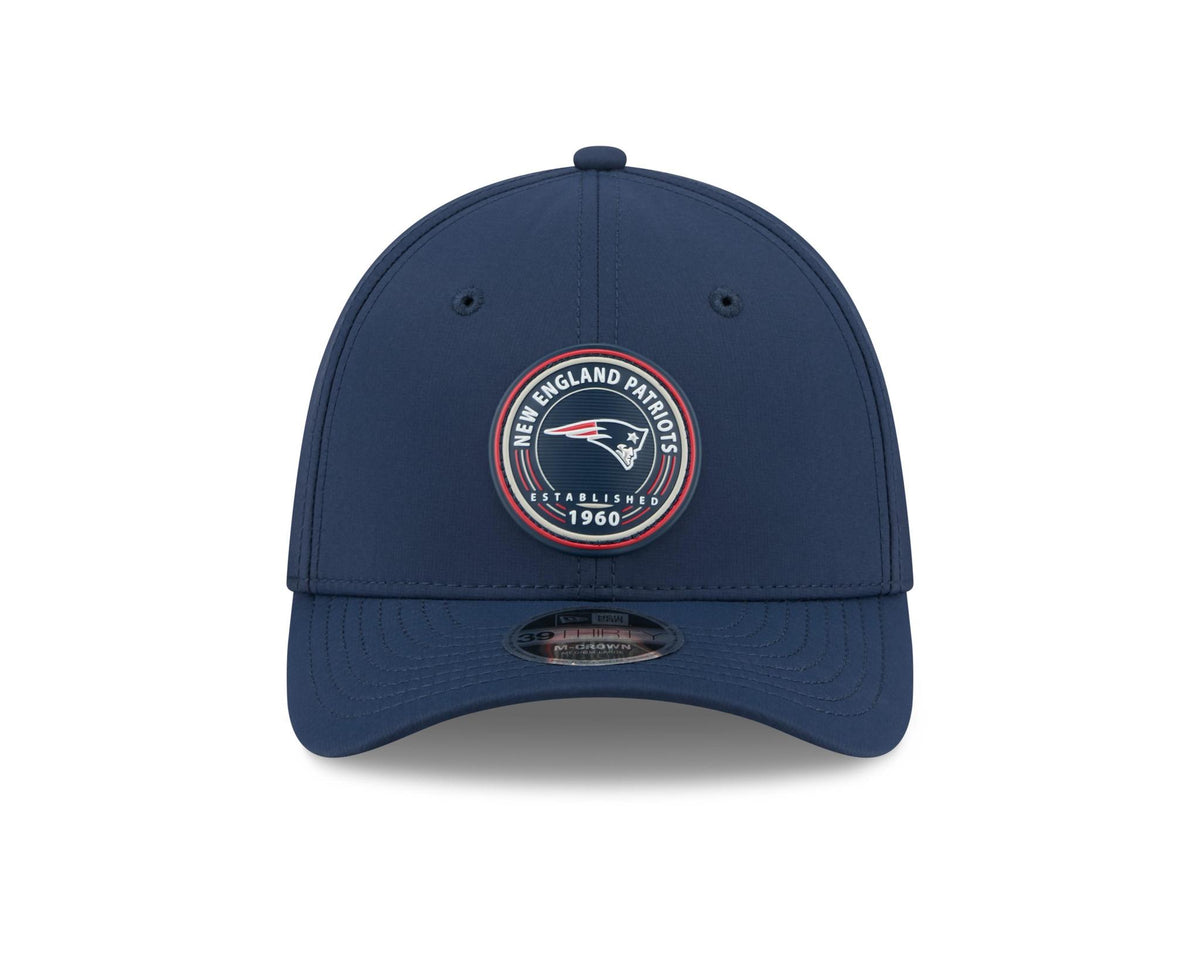 Patriots New Era Men's 39THIRTY Silicone Hat Pro Football Hall of Fame