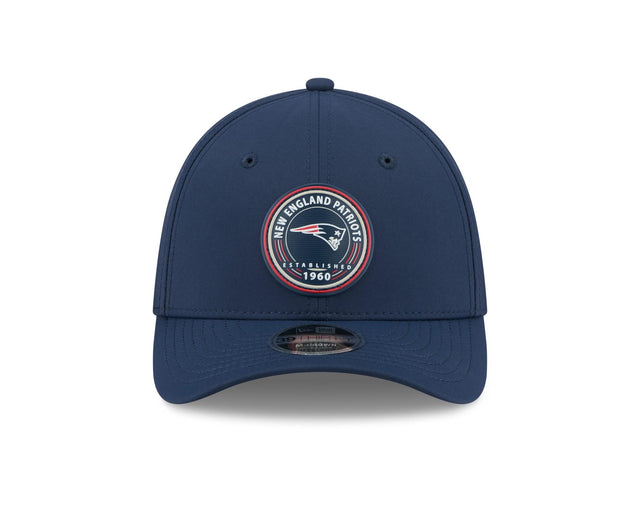 Patriots New Era Men's 39THIRTY Silicone Hat Pro Football Hall of Fame