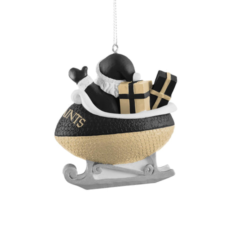 Saints Football Sleigh Ornament