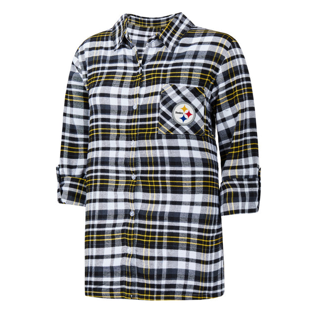 Steelers Women's Mainstay Flannel Shirt