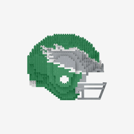 Eagles 3D Brxlz Alternate Mini Helmet Pro Football Hall of Fame