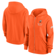 Browns 2025 Nike Women's Phoenix Rewind Full Zip Jacket