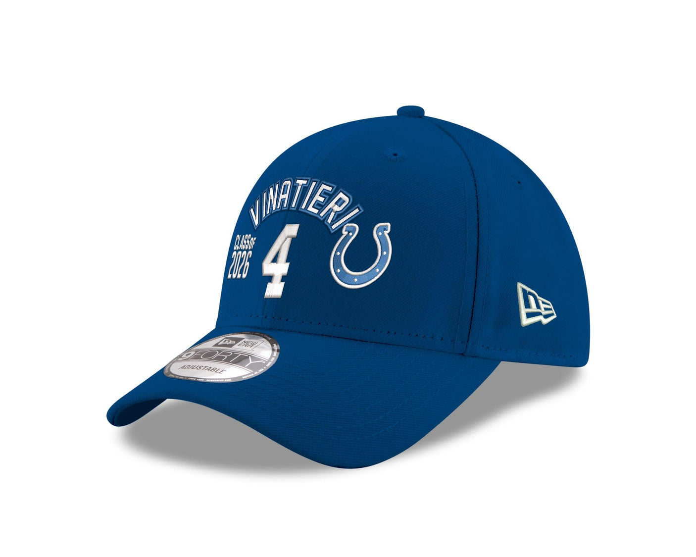 Adam Vinatieri Colts Class of 2026 New Era GCP 9FORTY Name and Number Hat