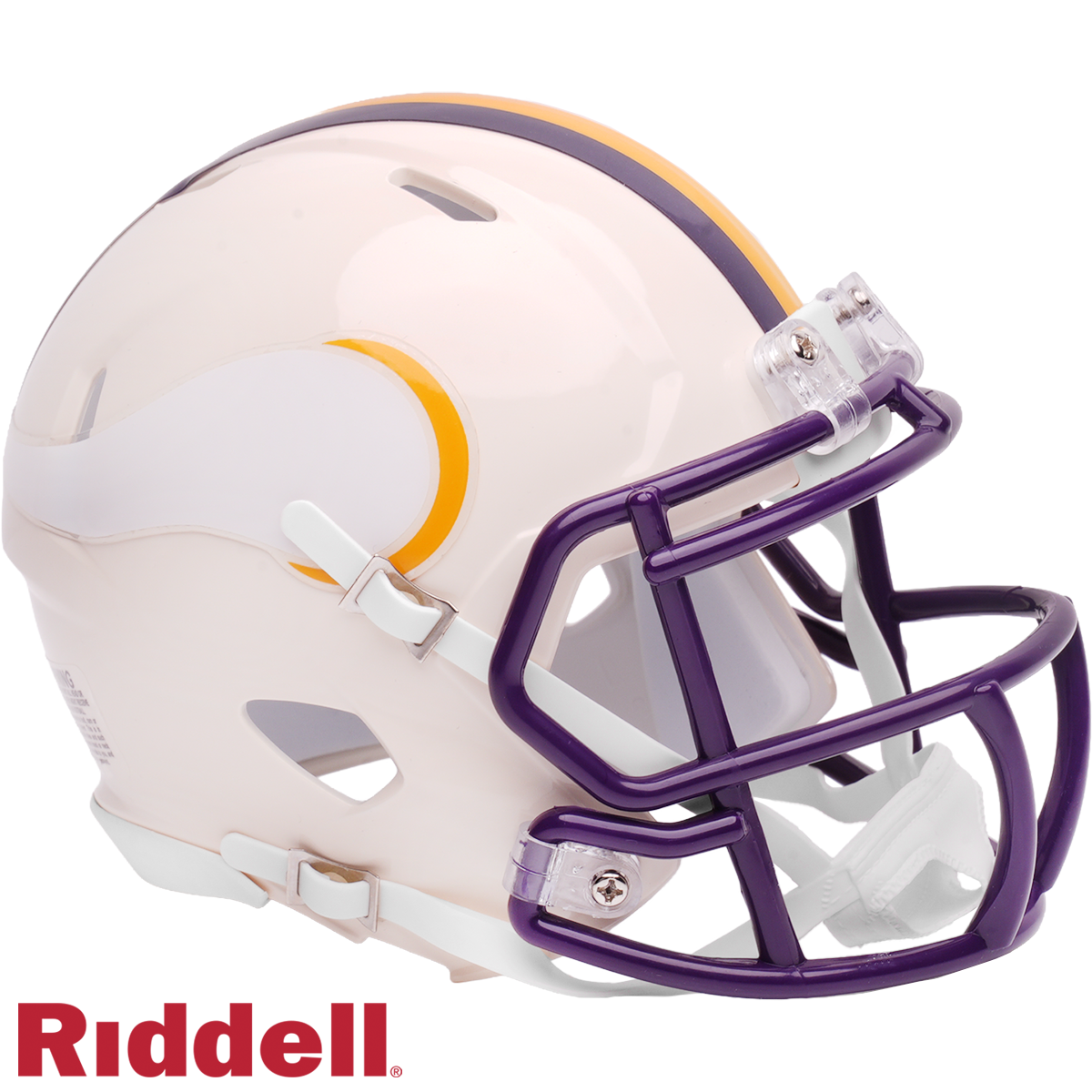 Vikings 2026 Retro Mini Speed Helmet