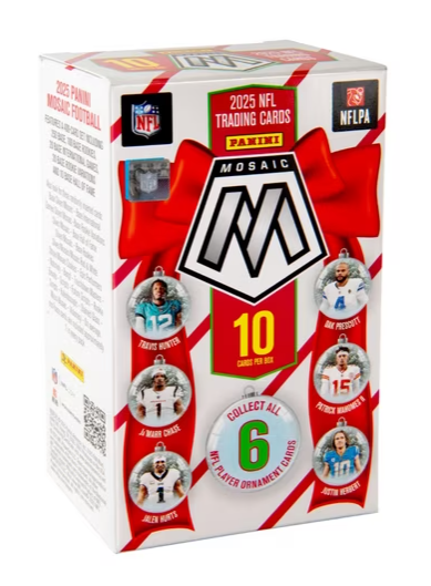 2025 Panini Mosaic Football Ornament Box