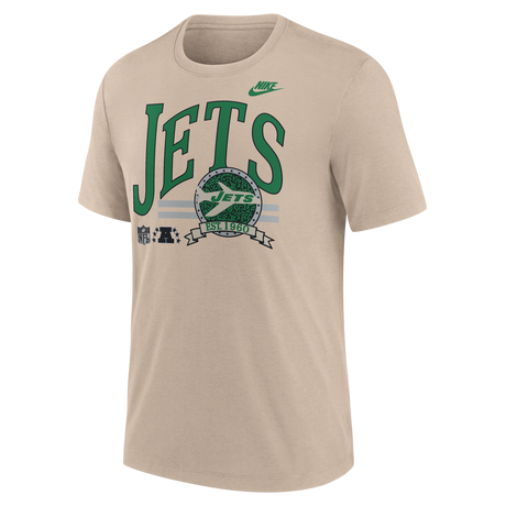 Jets 2026 Nike Men's Tri-Blend T-Shirt Pro Football Hall of Fame