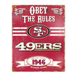 49ers Vintage Sign