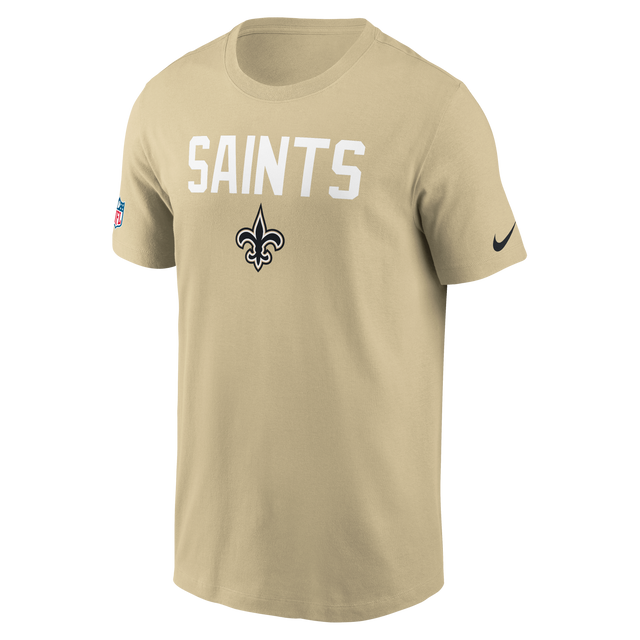 Saints 2025 Nike Men's Dri-Fit Crew T-Shirt