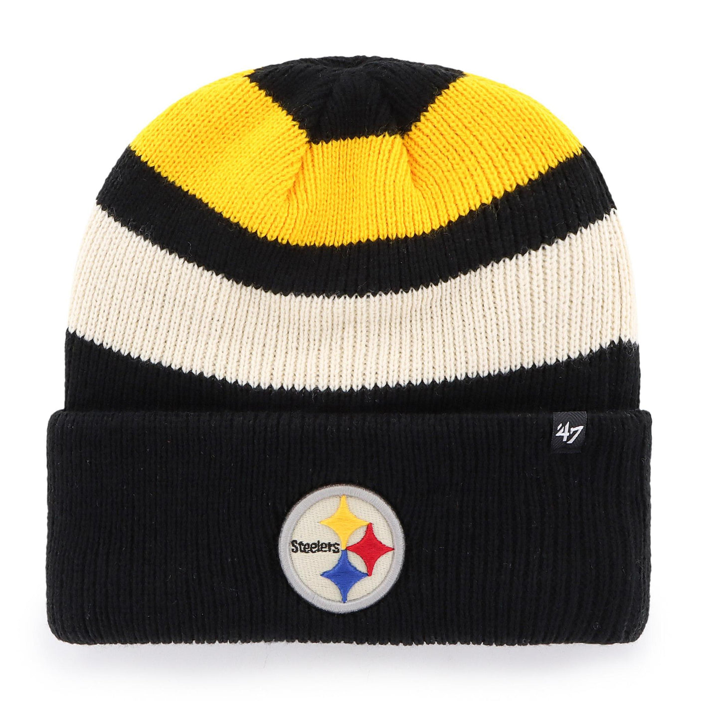 Steelers 2024 '47 Brand Clubhouse Jennings Cuffknit