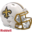 Saints 2025 NFL On-Field Alternate Speed Mini Helmet
