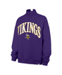 Vikings 2026 '47 Brand Women's Vantage Mock Neck Pullover (10356139589908)